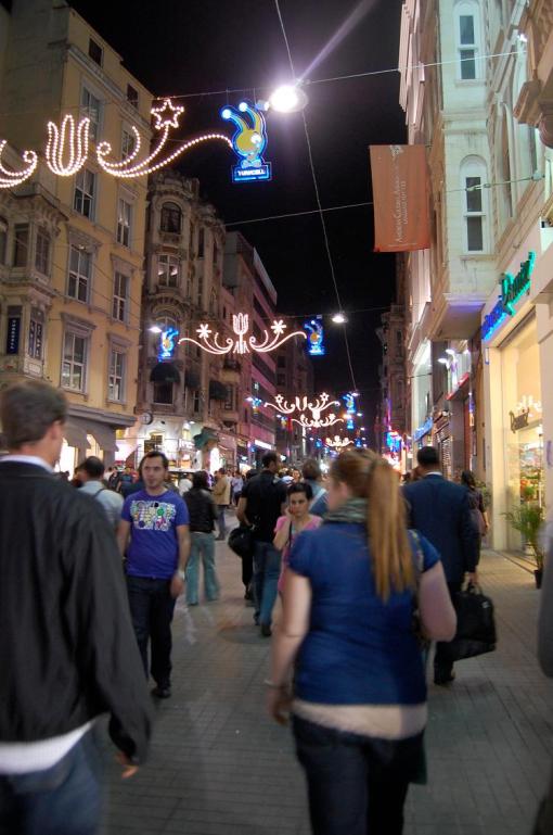 Downtown near Taksim square.